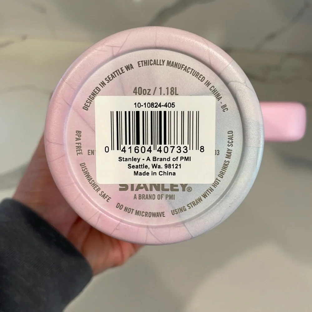 Stanley - TULLE (pink/purple) - 40 oz. Flowstate Quencher H2.0 Tumbler - NWT!